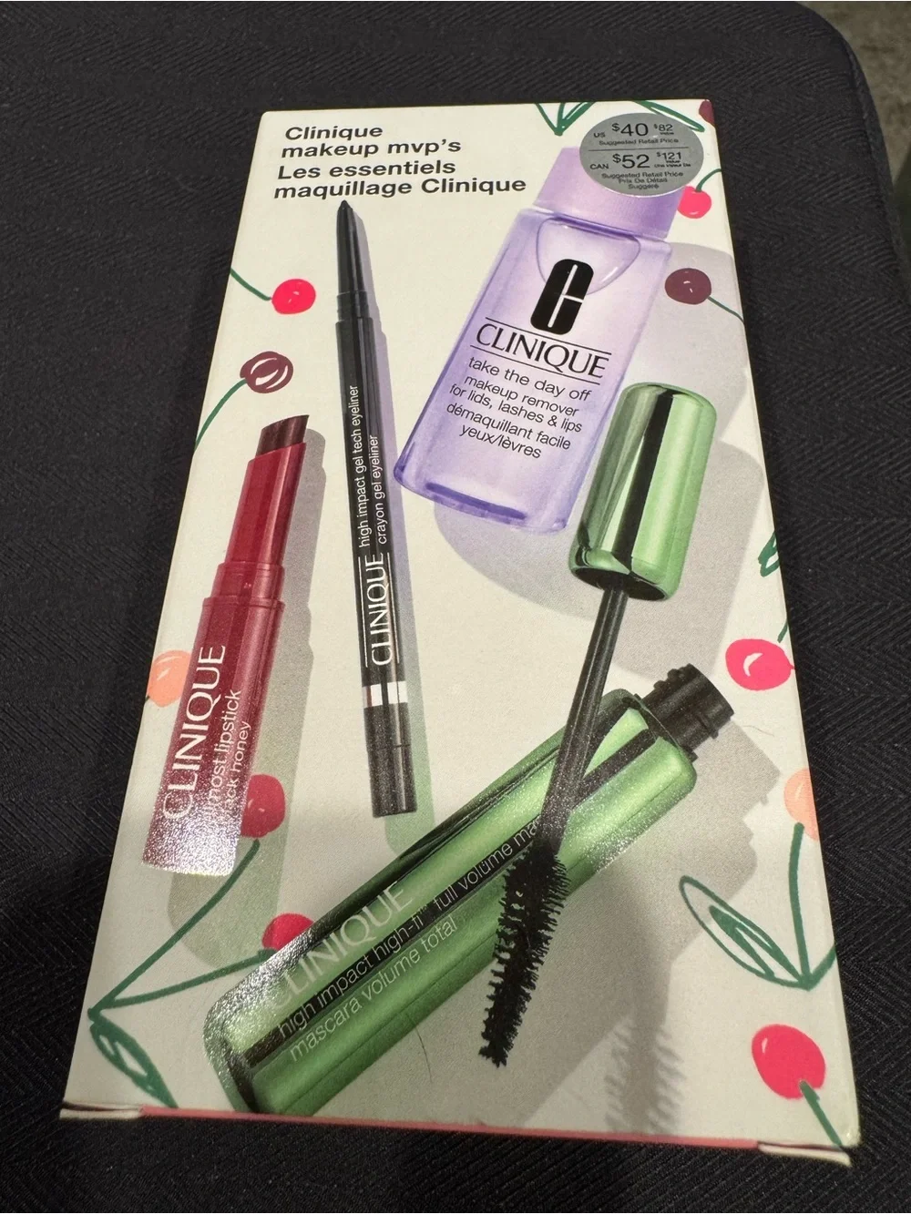 4PC Beauty Need BNIB Clinique 4PC Makeup MVP'S Gift Set W/2 Fullsizes!